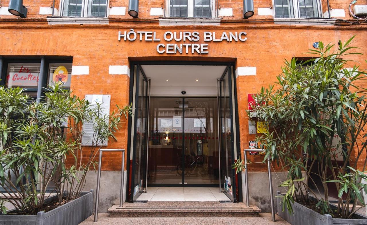 Hotel Ours Blanc - Centre Toulouse Exteriör bild